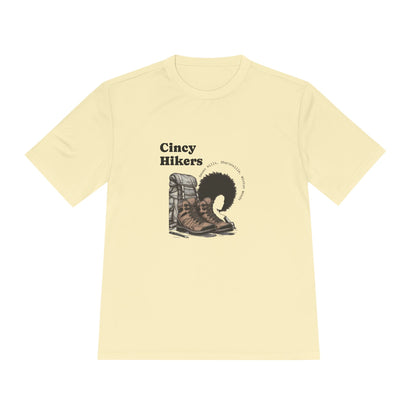 Cincy Hikers Moisture Wicking Lady Tee | Perfect for Outdoor Adventures, Hiking Gear, Gift for Hikers, Athletic Top, Casual Wear