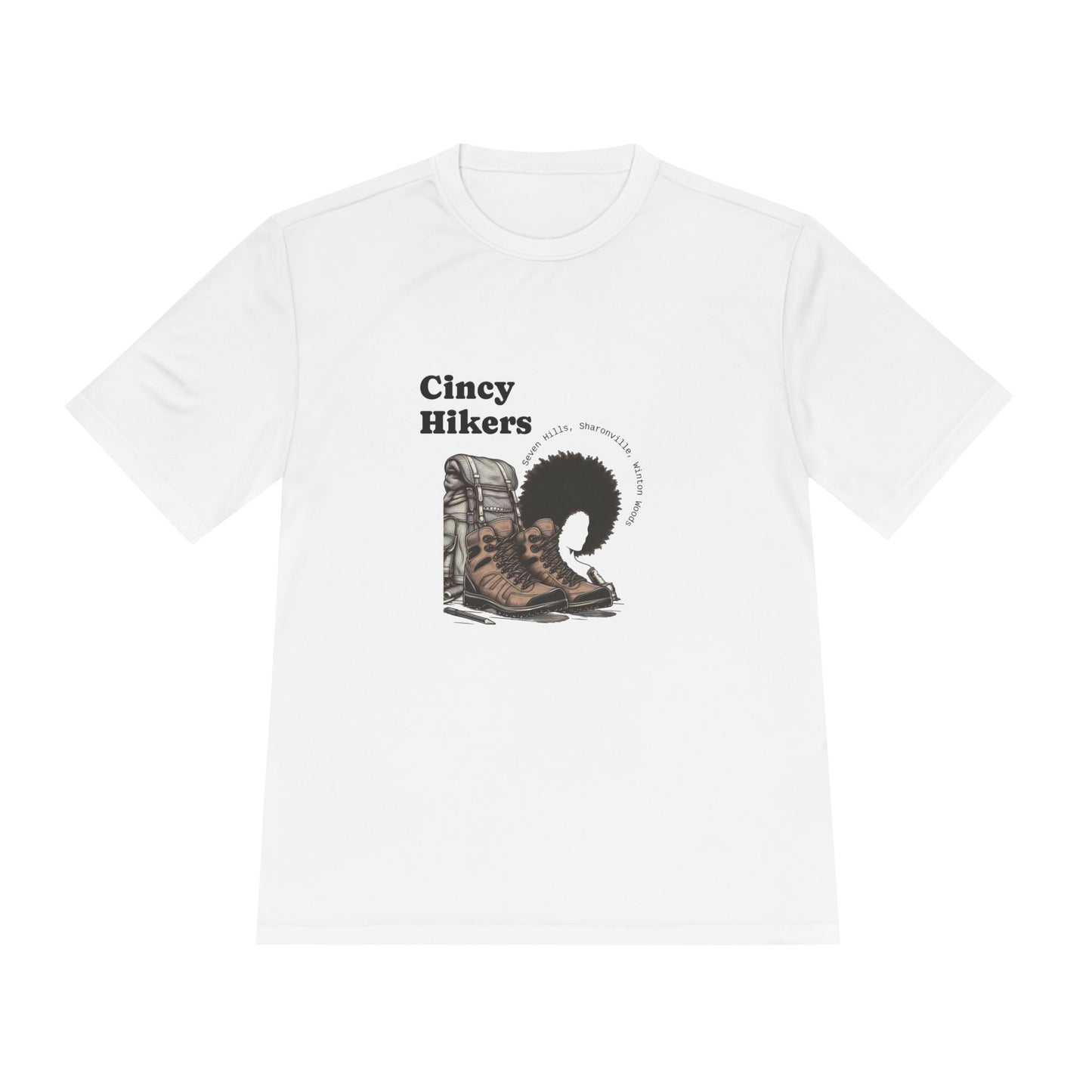 Cincy Hikers Moisture Wicking Lady Tee | Perfect for Outdoor Adventures, Hiking Gear, Gift for Hikers, Athletic Top, Casual Wear