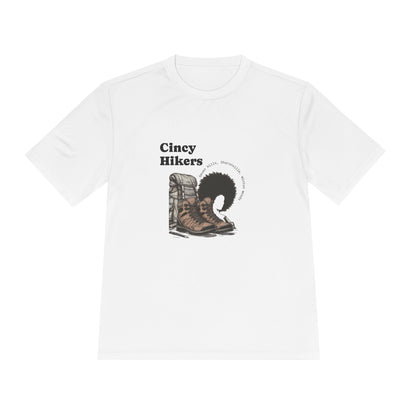 Cincy Hikers Moisture Wicking Lady Tee | Perfect for Outdoor Adventures, Hiking Gear, Gift for Hikers, Athletic Top, Casual Wear