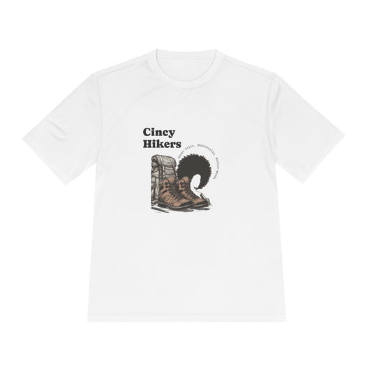 Cincy Hikers Moisture Wicking Lady Tee | Perfect for Outdoor Adventures, Hiking Gear, Gift for Hikers, Athletic Top, Casual Wear