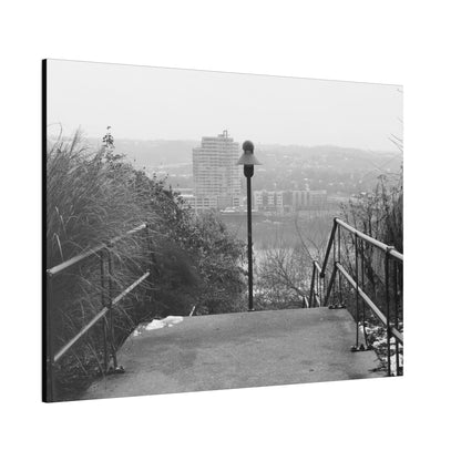 Cincinnati Winter Canvas Print — "Cincinnati in the winter is beautiful"