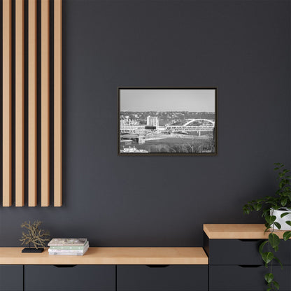 Bridges of the Natti— Black & White Cityscape Wall Art