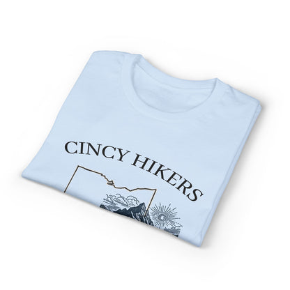 Cincy Hikers Ohio Map T‑Shirt 2026 — Cincinnati Hiking Adventure Tee