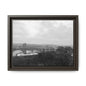 Queen City Bridges Winter Matte Canvas (Framed)