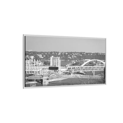 Bridges of the Natti— Black & White Cityscape Wall Art
