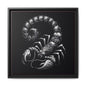 Scorpion Art Canvas Print | Multi-Color Framed Wall Decor