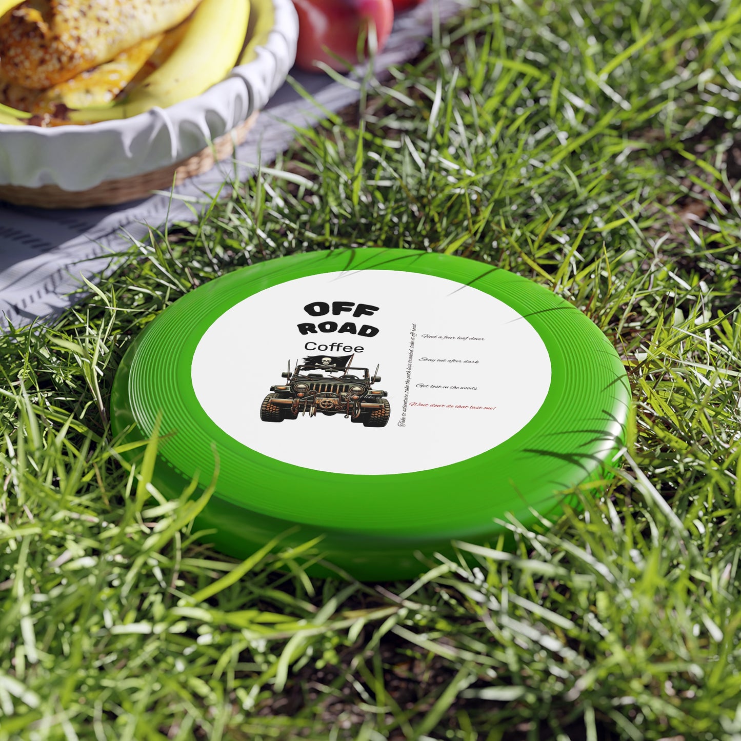 Off-Road Coffee Frisbee, Fun Outdoor Game, Unique Gift for Active Friends, Backyard BBQ, Picnic Essentials, Summer Playtime