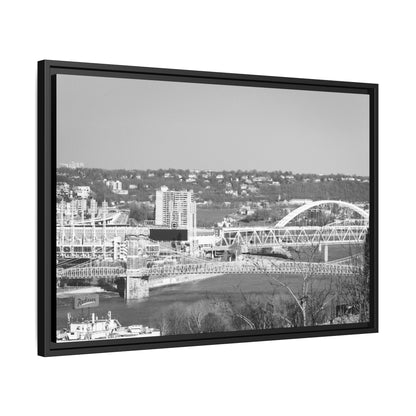 Bridges of the Natti— Black & White Cityscape Wall Art