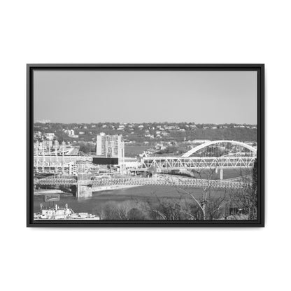 Bridges of the Natti— Black & White Cityscape Wall Art
