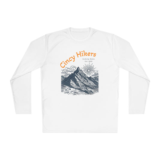 Cincy Hikers Unisex Lightweight Long Sleeve Tee | Perfect for Hiking, Outdoor Adventures, Camping, Gifts for Nature Lovers, Travel Wear