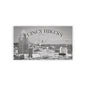 Cincy Hikers Business Cards – Cincinnati Skyline Black & White Networking Cards