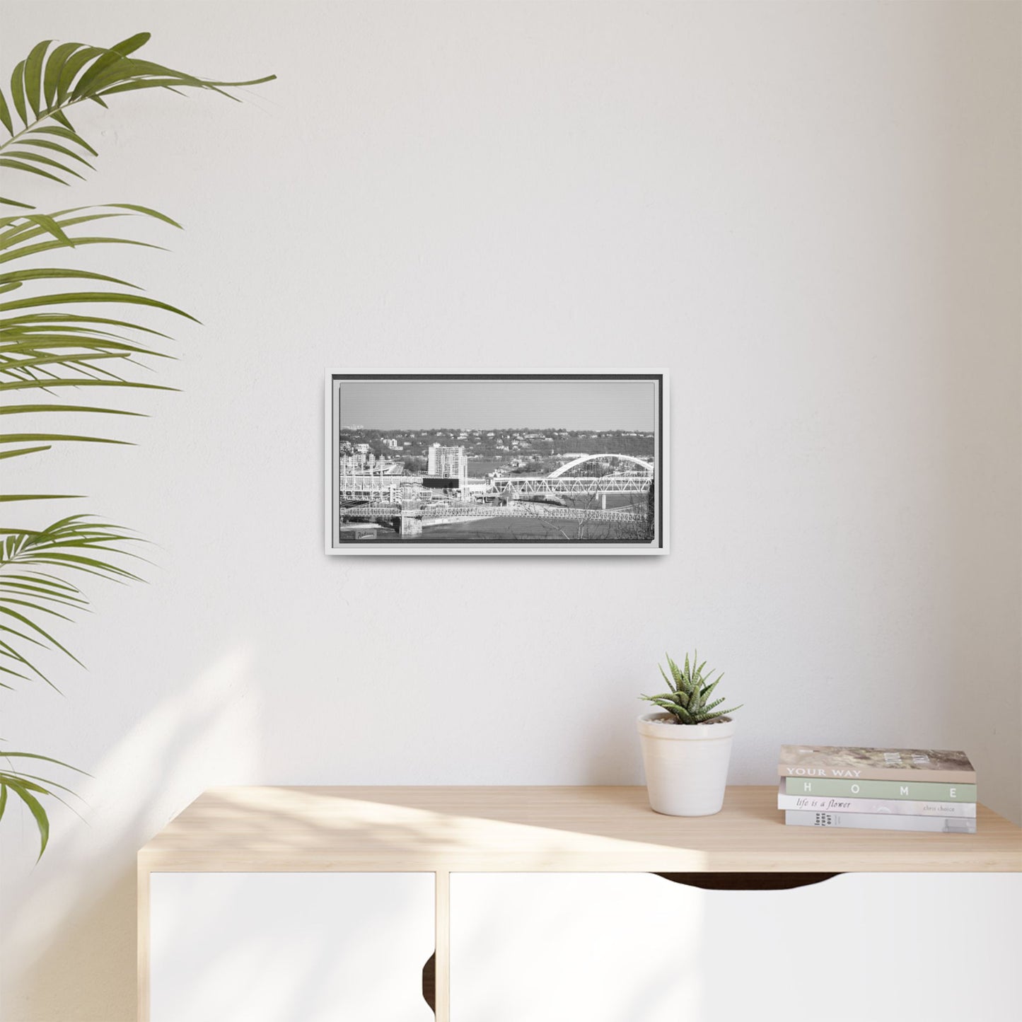 Bridges of the Natti— Black & White Cityscape Wall Art