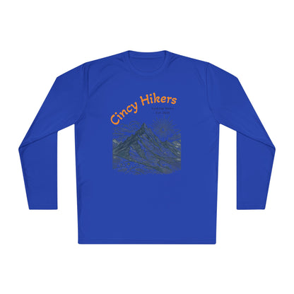 Cincy Hikers Unisex Lightweight Long Sleeve Tee | Perfect for Hiking, Outdoor Adventures, Camping, Gifts for Nature Lovers, Travel Wear