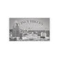 Cincy Hikers Business Cards – Cincinnati Skyline Black & White Networking Cards