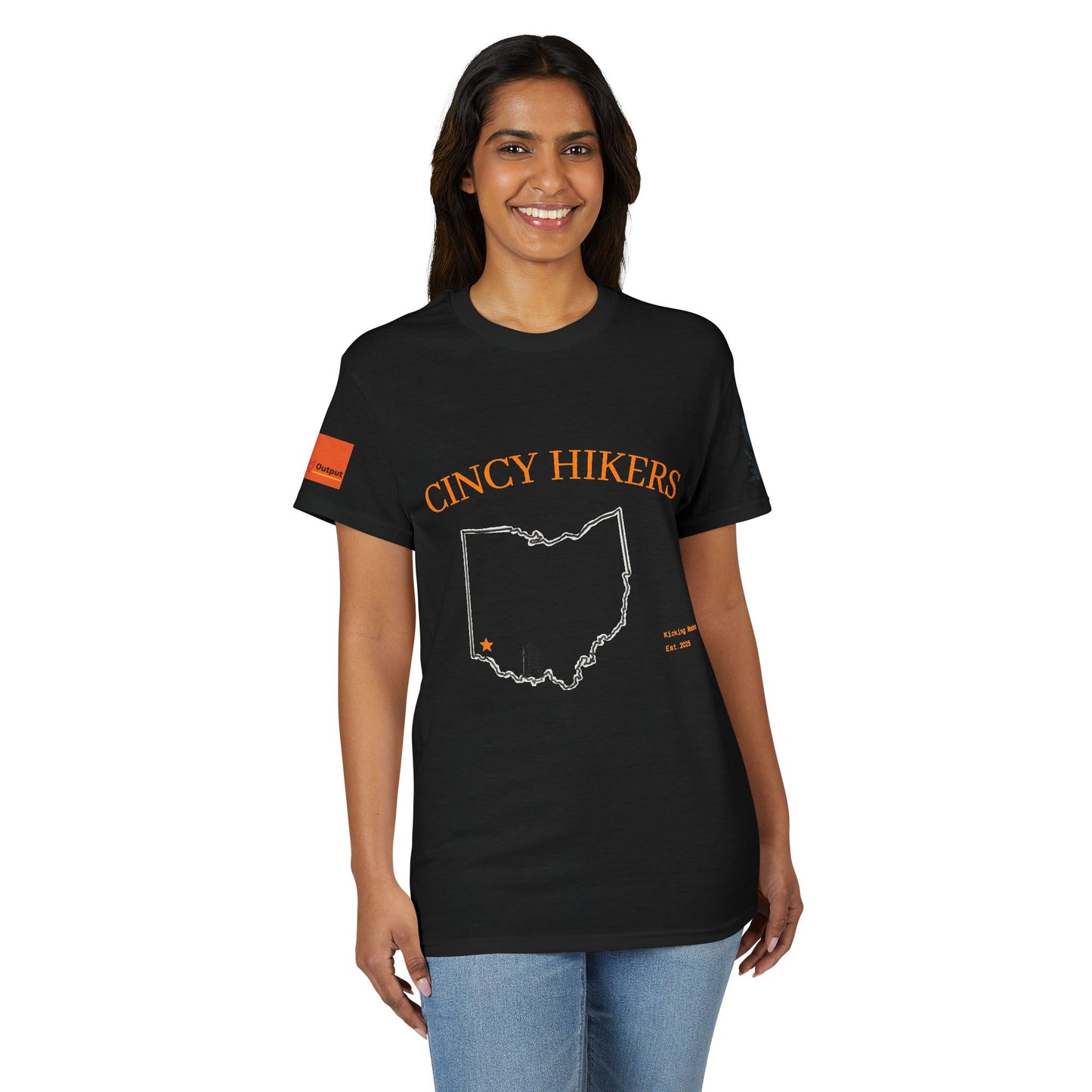 Cincy Hikers Ohio Map T‑Shirt 2026 — Cincinnati Hiking Adventure Tee