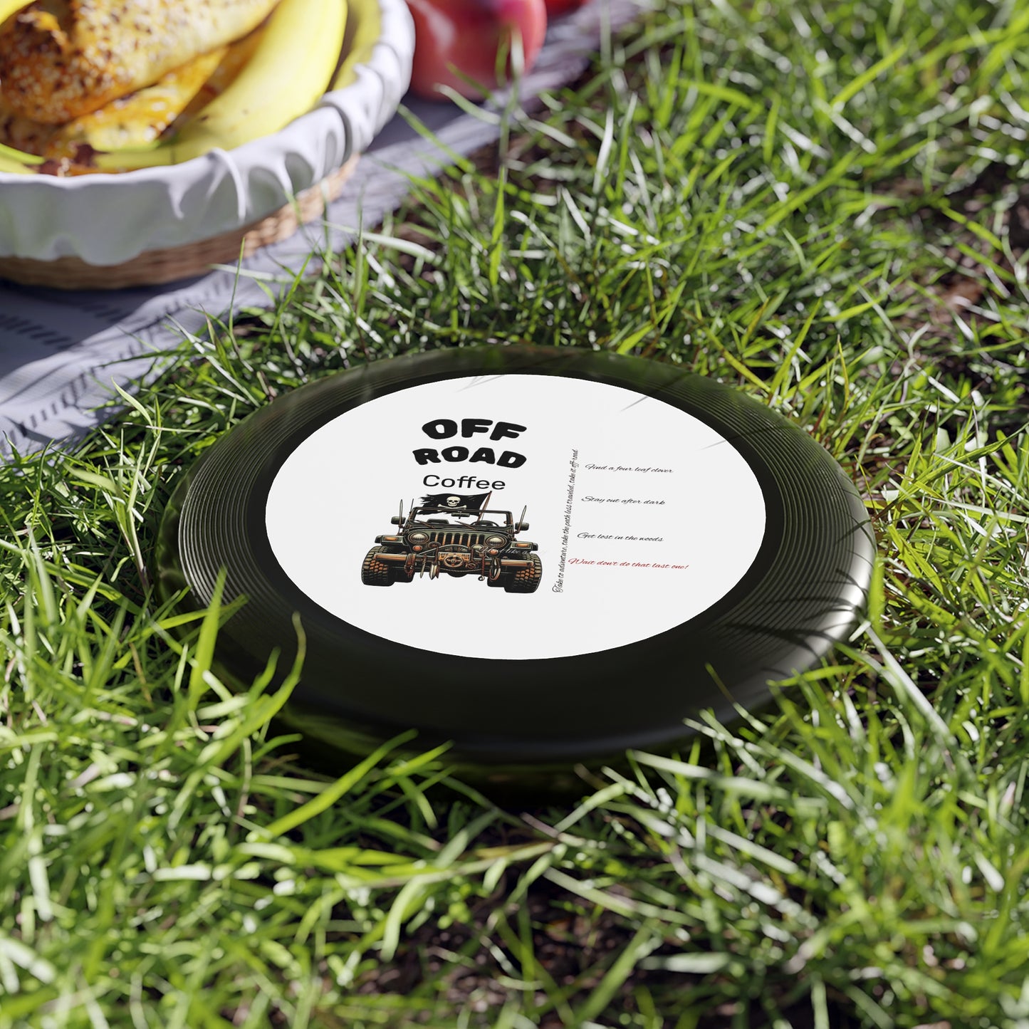 Off-Road Coffee Frisbee, Fun Outdoor Game, Unique Gift for Active Friends, Backyard BBQ, Picnic Essentials, Summer Playtime