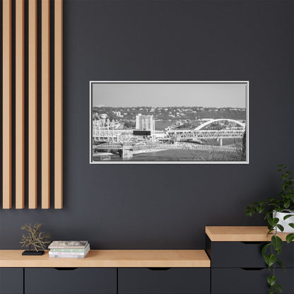 Bridges of the Natti— Black & White Cityscape Wall Art
