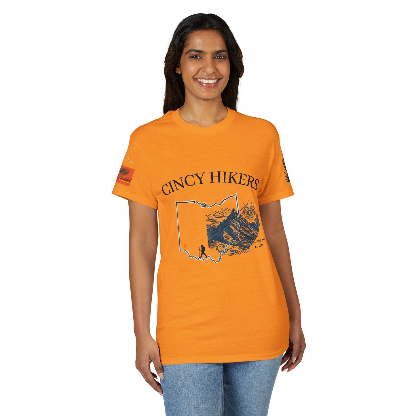 Cincy Hikers Ohio Map T‑Shirt 2026 — Cincinnati Hiking Adventure Tee