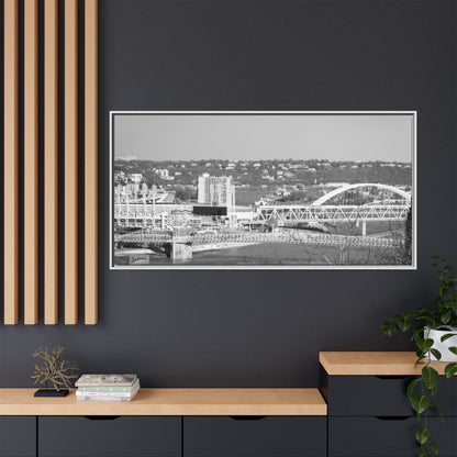 Bridges of the Natti— Black & White Cityscape Wall Art