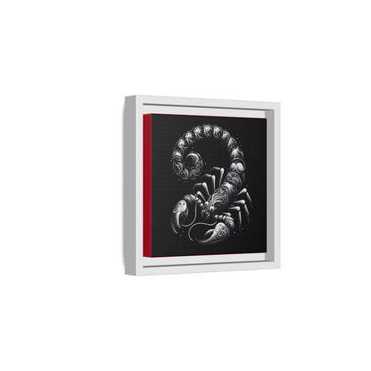 Scorpion Art Canvas Print | Multi-Color Framed Wall Decor