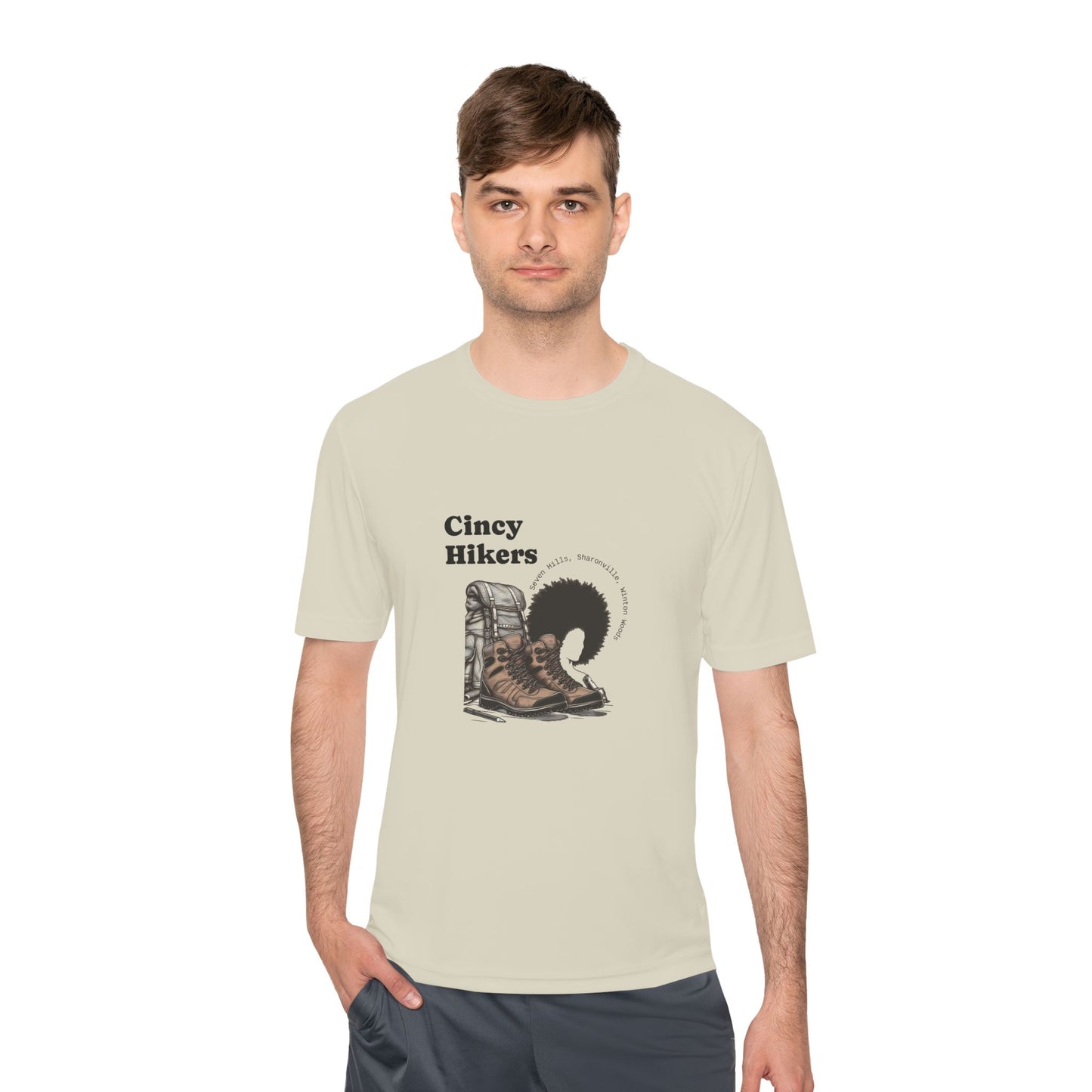 Cincy Hikers Moisture Wicking Lady Tee | Perfect for Outdoor Adventures, Hiking Gear, Gift for Hikers, Athletic Top, Casual Wear