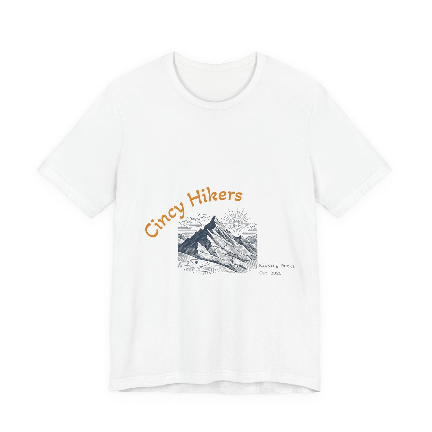 Cincy Hikers Mountain Tee — Scenic Trail Graphic T-Shirt