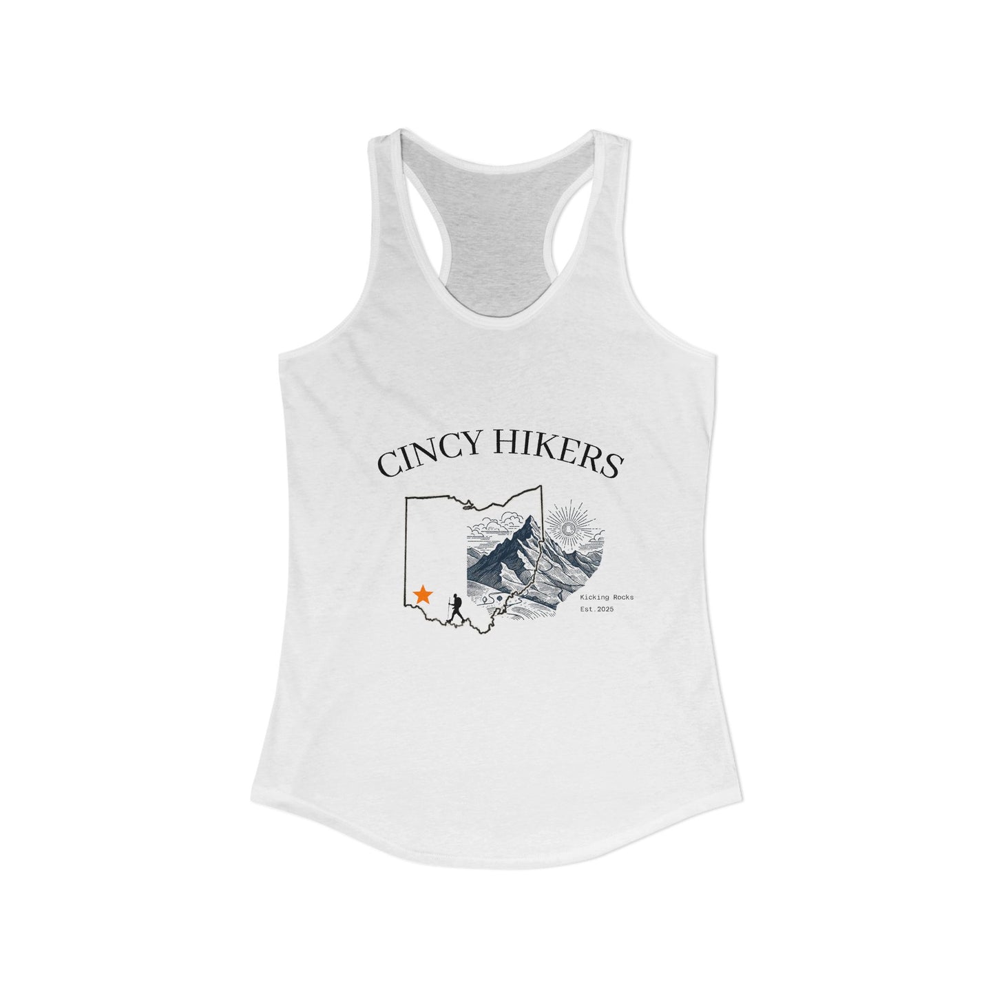 Cincy Hikers Women's Racerback Tank