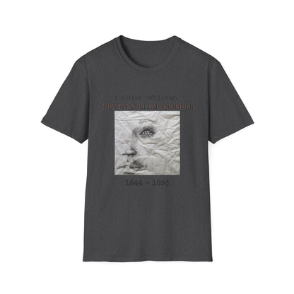 T‑Shirt — Vintage Portrait 'Cathay Williams: She Was A Buffalo Soldier 1844–1895'
