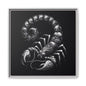 Scorpion Art Canvas Print | Multi-Color Framed Wall Decor