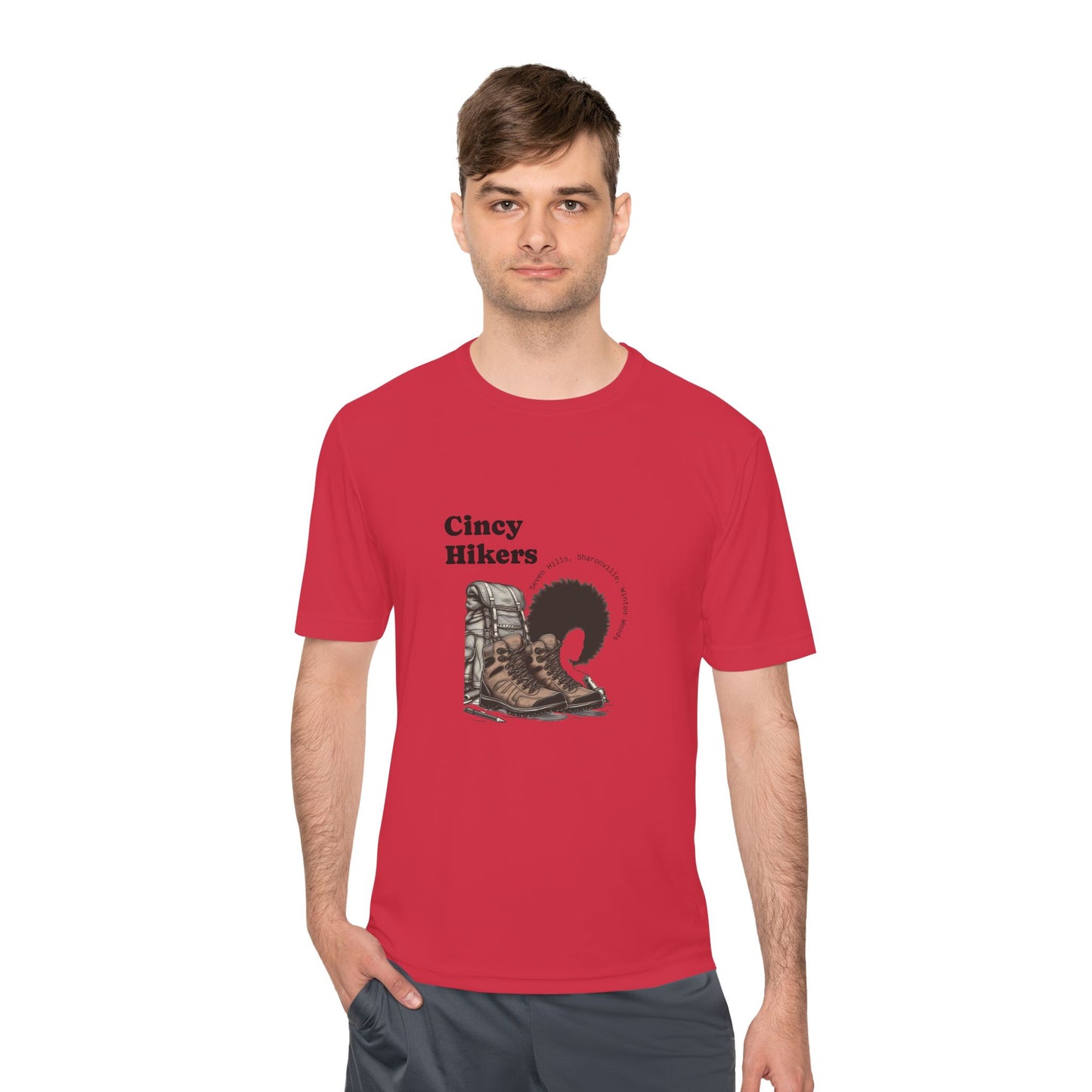 Cincy Hikers Moisture Wicking Lady Tee | Perfect for Outdoor Adventures, Hiking Gear, Gift for Hikers, Athletic Top, Casual Wear