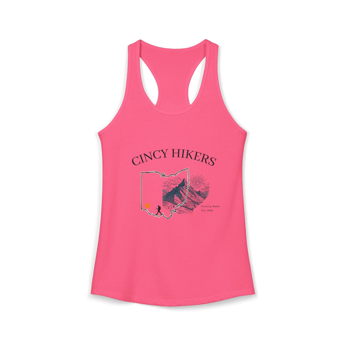Cincy Hikers Women's Racerback Tank