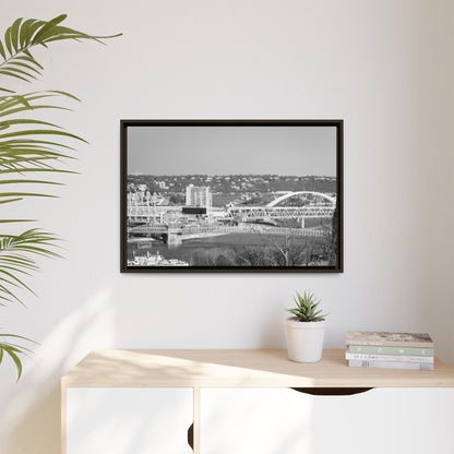 Bridges of the Natti— Black & White Cityscape Wall Art