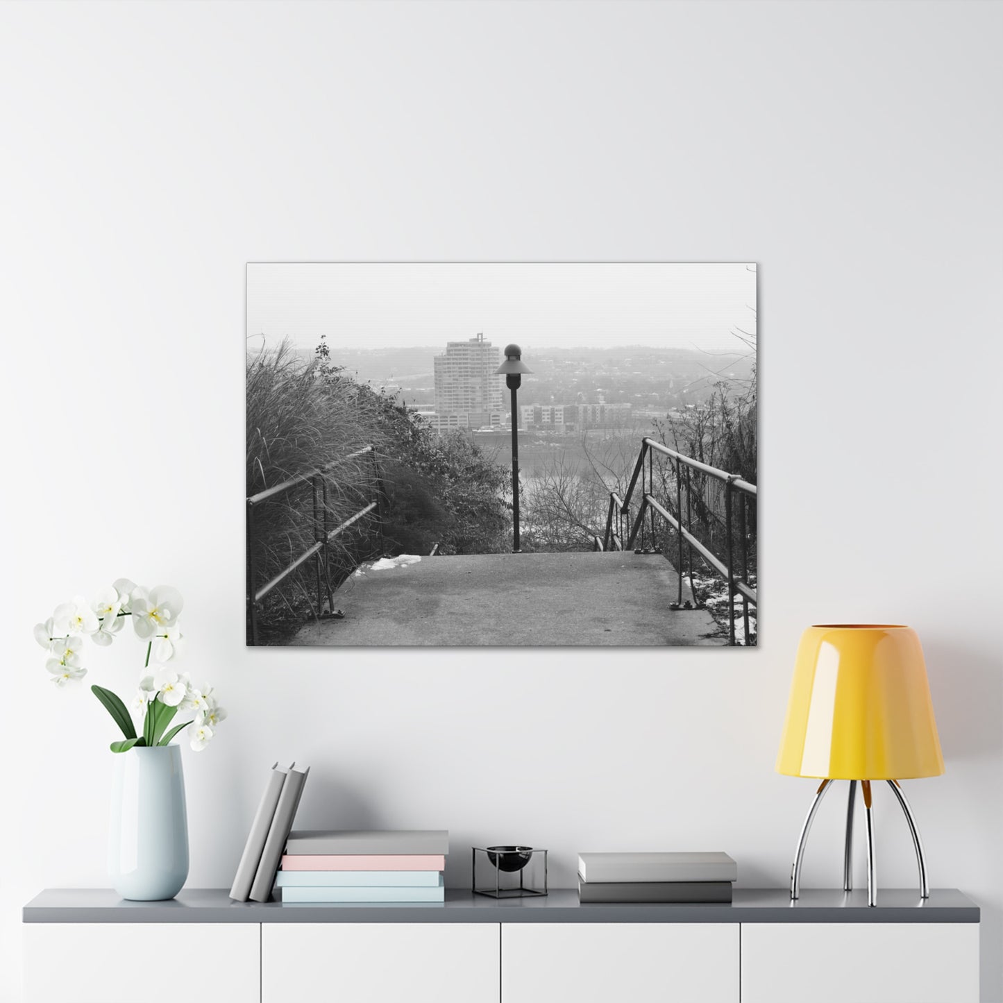 Cincinnati Winter Canvas Print — "Cincinnati in the winter is beautiful"