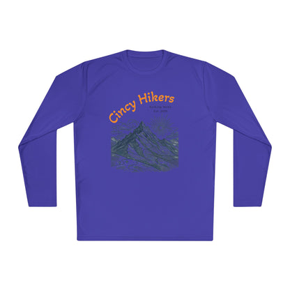 Cincy Hikers Unisex Lightweight Long Sleeve Tee | Perfect for Hiking, Outdoor Adventures, Camping, Gifts for Nature Lovers, Travel Wear
