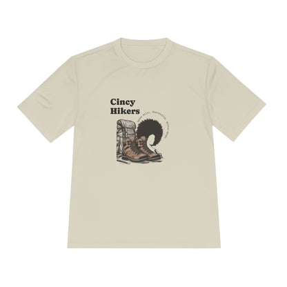 Cincy Hikers Moisture Wicking Lady Tee | Perfect for Outdoor Adventures, Hiking Gear, Gift for Hikers, Athletic Top, Casual Wear