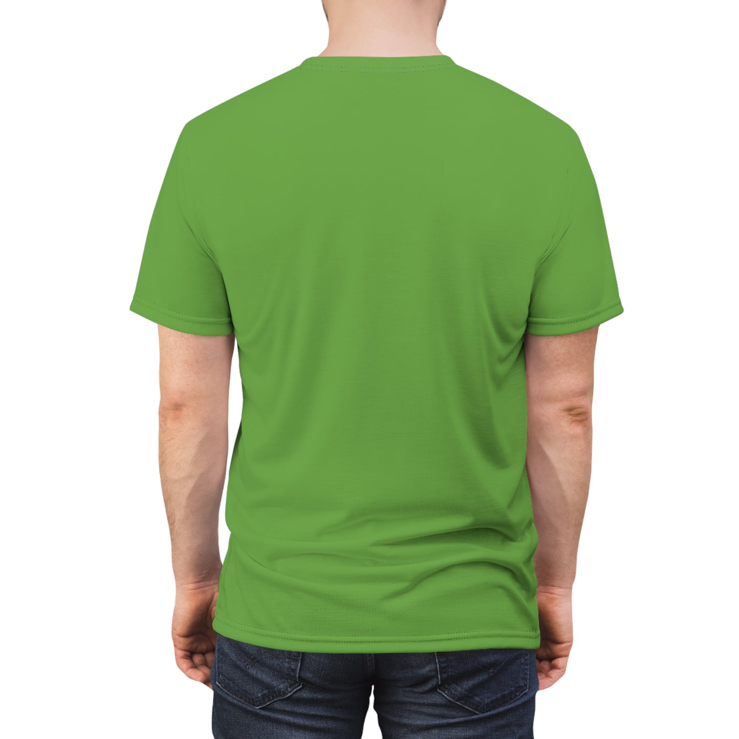 PMYC Old School Green Unisex Cut & Sew Tee (AOP)