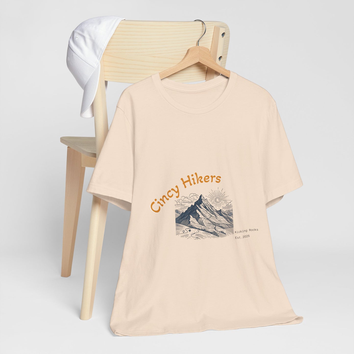 Cincy Hikers Mountain Tee — Scenic Trail Graphic T-Shirt