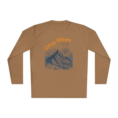 Cincy Hikers Unisex Lightweight Long Sleeve Tee | Perfect for Hiking, Outdoor Adventures, Camping, Gifts for Nature Lovers, Travel Wear