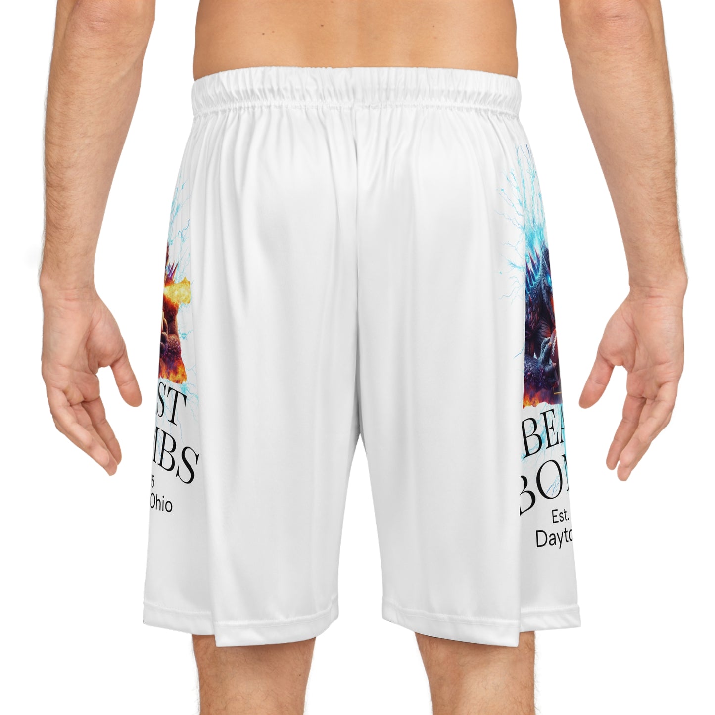 Copy of Beast Bombs Football Warmup Shorts