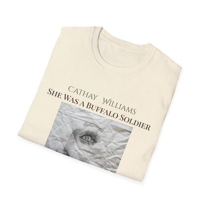 T‑Shirt — Vintage Portrait 'Cathay Williams: She Was A Buffalo Soldier 1844–1895'