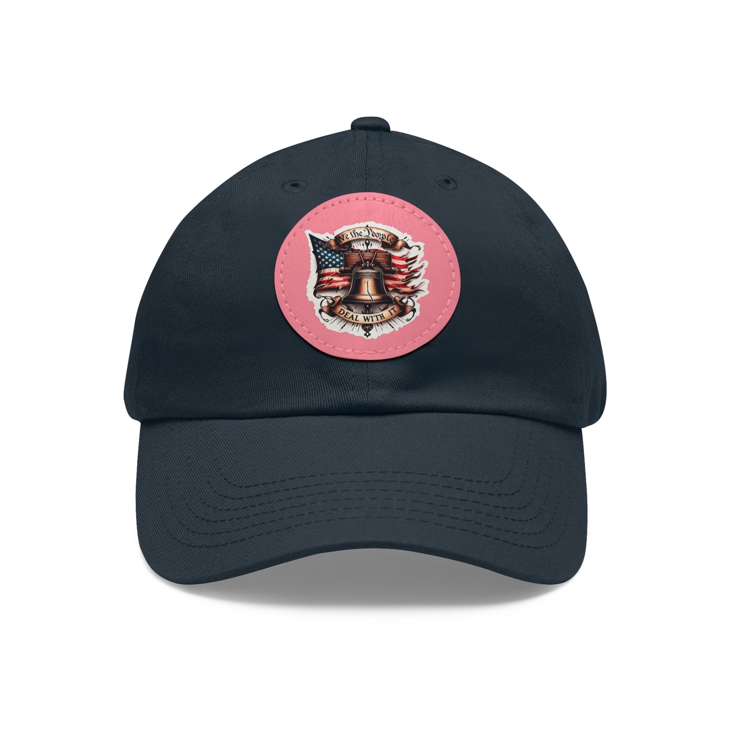 We The People Deal With It Hat with Leather Patch (Round)