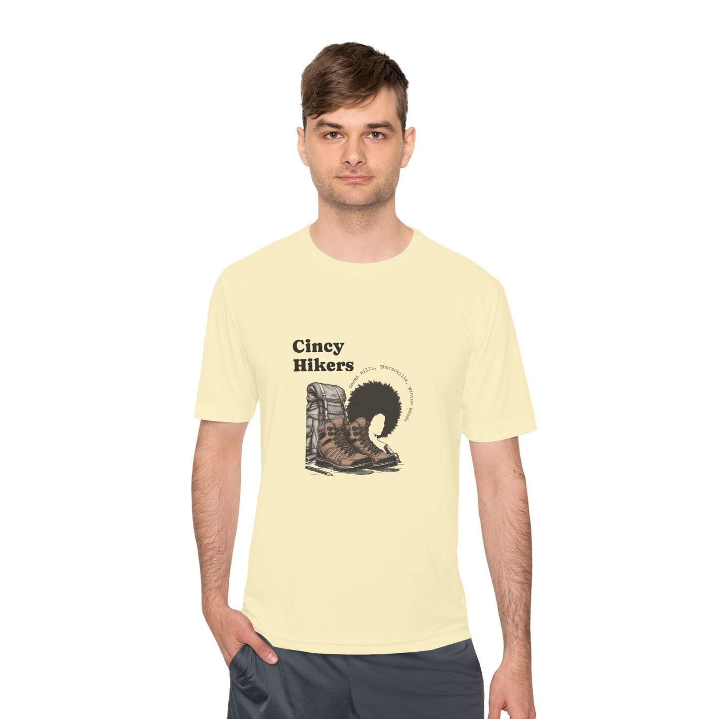Cincy Hikers Moisture Wicking Lady Tee | Perfect for Outdoor Adventures, Hiking Gear, Gift for Hikers, Athletic Top, Casual Wear