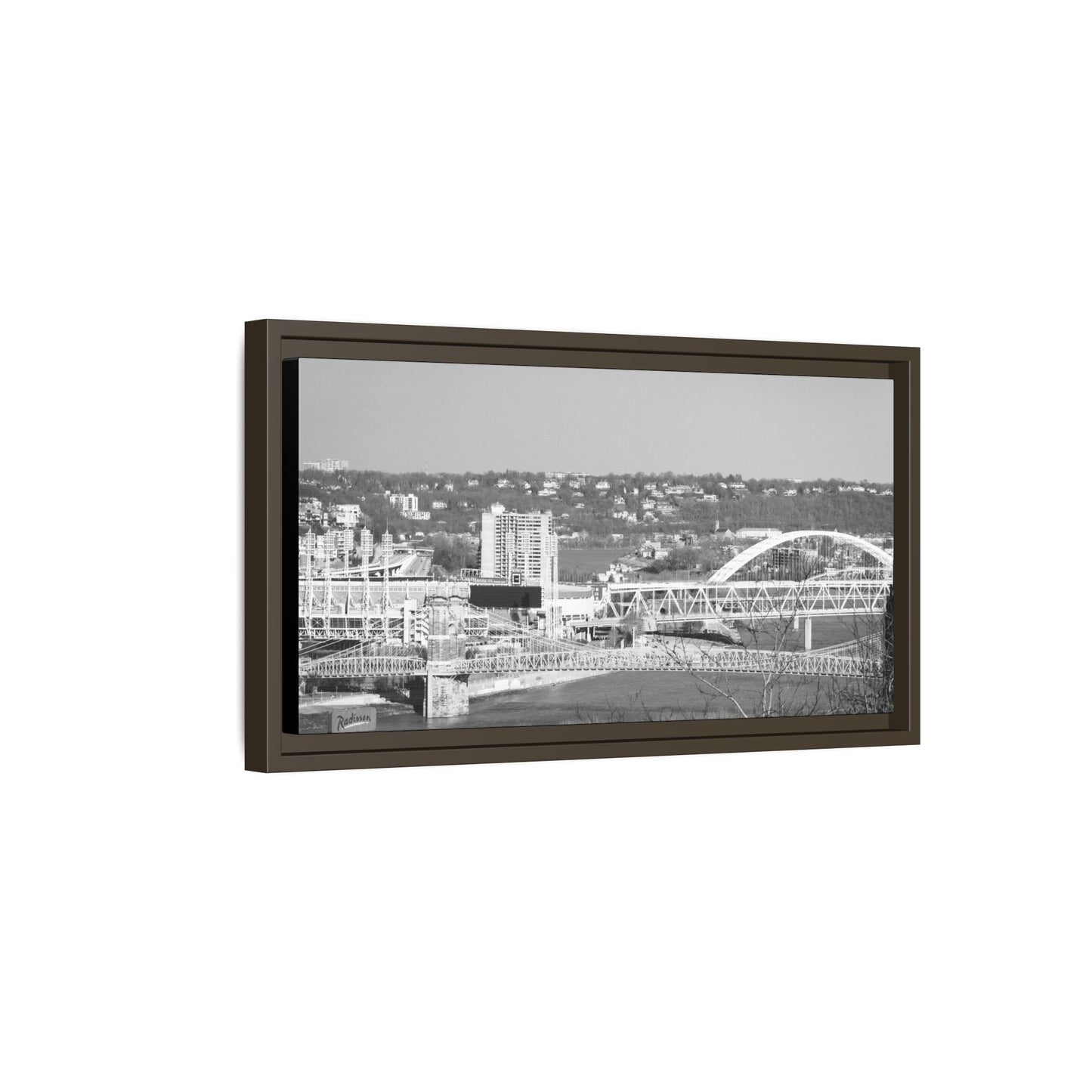 Bridges of the Natti— Black & White Cityscape Wall Art