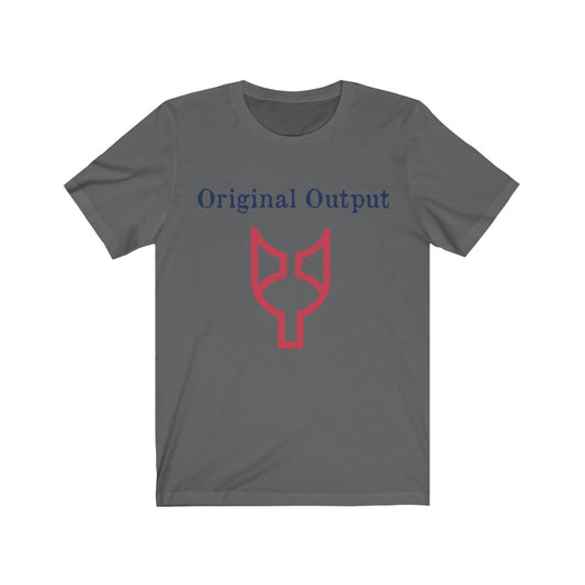 Original Output Unisex Jersey Short Sleeve Tee