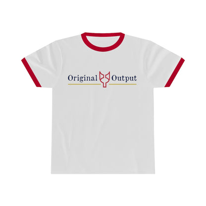 Original Output Unisex Ringer Tee