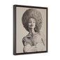 "Lourcey" Vertical Framed Premium Gallery Wrap Canvas